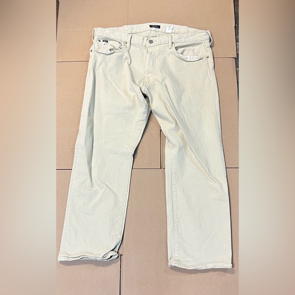 Polo Ralph Lauren classic fit size 38 x 30 Ethan Stretch Pumice  jeans / pants - Picture 6 of 9